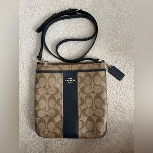 Coach Kitt Messenger Crossbody bag in Colorblock Signature Canvas